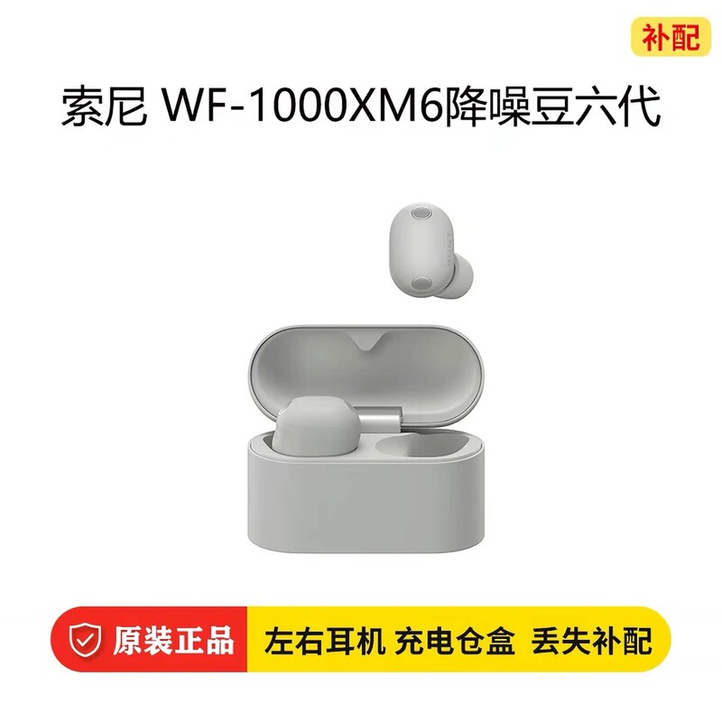 Sony Wf-1000Xm6 True Wireless Bluetooth Earphones with Noise Cancellation, Left and Right Ear Charging Case Replacement