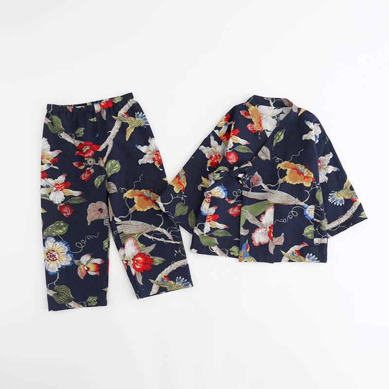 Pyjama mixte OTHER   en Coton à neuf manches - Ref 3005878 Image 3