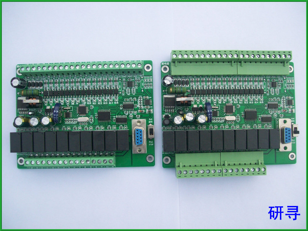 PLC industrial control board PLC controller 24MR2AD programmable controller analog input FX2NPLCPLCPLC