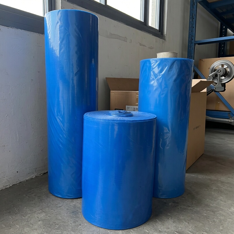 Ready Stock Vci Vapor Phase Rust Prevention Film Vci Rust Prevention Bag Film 10 Silk Blue Various Specifications Thickness 0.1mm