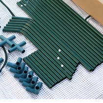 Household greenhouse small flower shed insulation shed multi-meat warm shed flower shelf Canopy Canopy removable warm shed Green Light shed