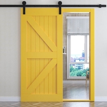 Changsha Extremely Simple Aluminum Alloy Barn Door Interior Door Kitchen Door Bedroom Door Folding Door Mirror Barn Door Push Ramen