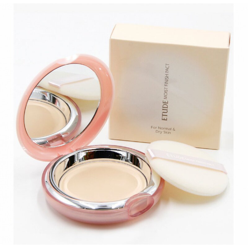 Korea Alice Cottage Radiant uniform powder powder Concealer Moisturizing Oil control Makeup No 1 No 2 Pink blue