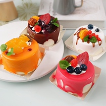Simulation Fruit Cake Emulation Food Fake Cake Model Cabinet Home Wedding Celebration Shooting Furnishing Decorations