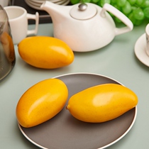 Simulation Fruit Model Props Mango Fruit And Vegetable Swing Piece Food Food Toy Home Boilerplate Decoration Shooting Skein
