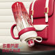 Small Tea Diary Large Capacity Water Cup Girls Big Belly Cup New Style Tea Warehouse Plastic Kettle Ice Cup with Straw