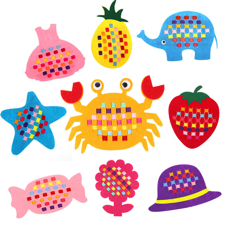 Kindergarten Big Class Activities Area Living Area Corner Toy Braiding Handmade Puzzle Play Teaching Aids Materials