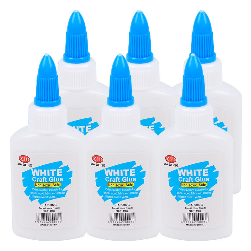 Solid woodworking adhesive latex Dry white latex adhesive children hand DIY glue