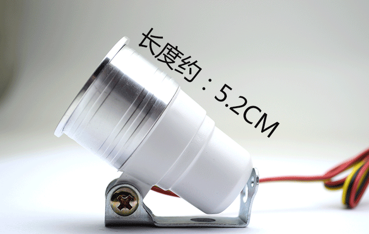 Xe mô tô ba bánh led siêu sáng nổ sét động cơ phanh đèn hậu xe tay ga đảo ngược ánh sáng đèn chiếu sáng 12V WISP đèn pha laser cho xe máy