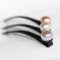 Dai Fei jewelry Freshwater pearl card word card edge clip hair clip headdress bangs clip Hair accessories Korean version of the female model