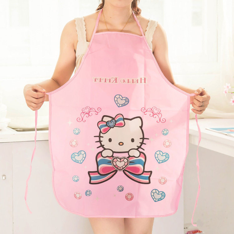 This is for a bespoke single shoot no shipping cartoon kitchen half-body apron PVC waterproof anti-fouling apron