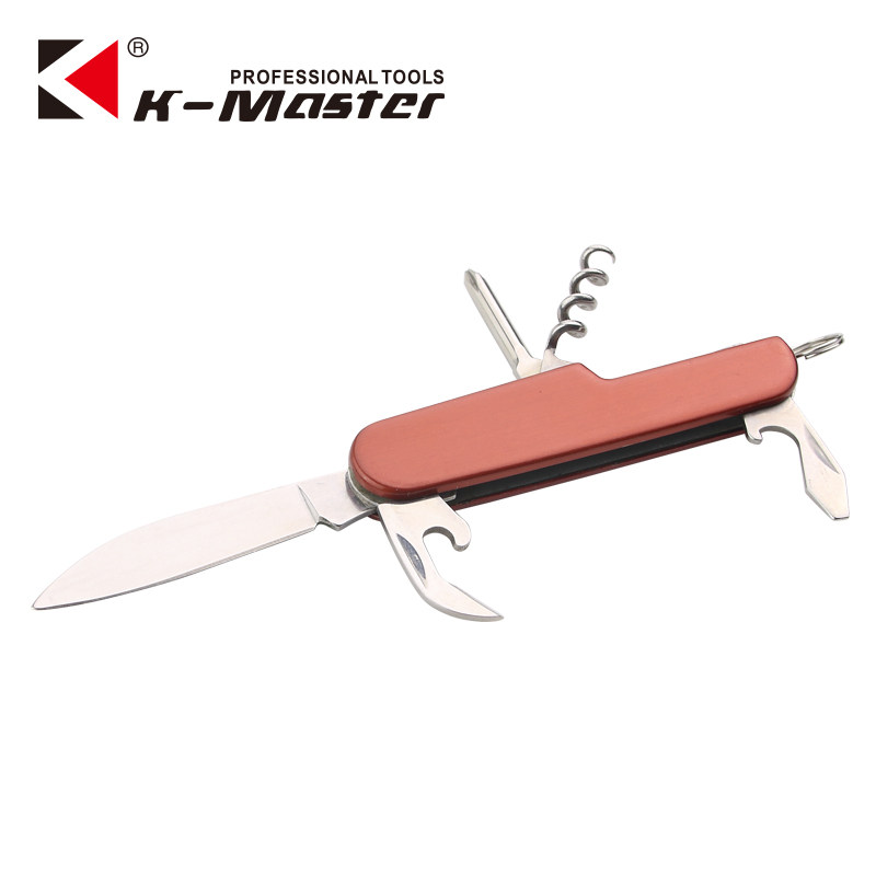 Kmart 5 in 1 stainless steel KMT0151 mini portable knife folding knife