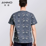 安诺 Дышащая униформа врача, униформа медсестры для работы, комплект, поликоттон, короткий рукав