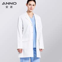 ANNO ANNO white coat long sleeve slim Doctor Doctor Nurse uniform beauty salon laboratory white coat men and women
