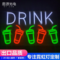 led creative neon flex custom ins decorative hose neon letters luminous word outdoor billboard