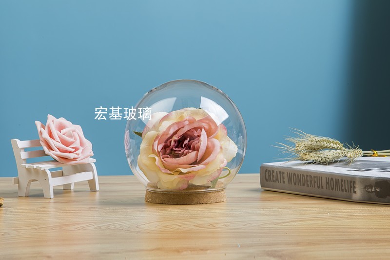 Đồ trang trí sáng tạo vĩnh cửu hoa thủy tinh bìa nút chai đặt tay nỉ để làm bụi đất sét siêu nhẹ bao gồm các sản phẩm mới trang tri phong tro