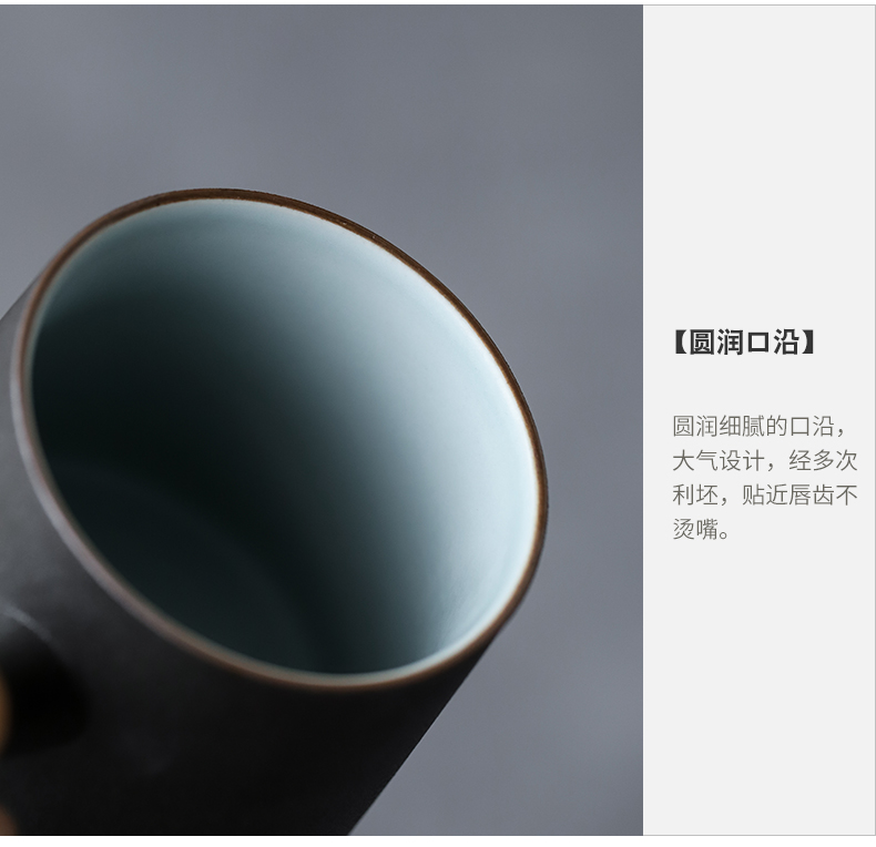 The Get | in Japanese mark cup with cover filter ceramic cups large capacity separation tea gift box custom office