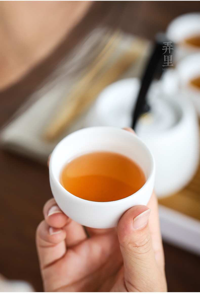 The Get | Japanese kung fu tea set in the household contracted and I tea zen ceramic teapot teacup tea tray