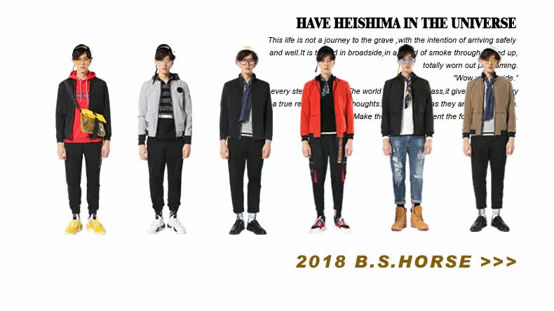 Blouson homme B.S.HORSE    manches longues en Nylon - Ref 3116830 Image 8