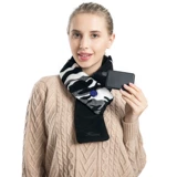 Шарф, умный удерживающий тепло мужской зимний компресс с зарядкой, с защитой шеи