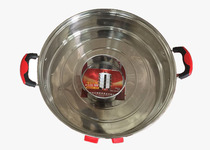 Lotte Electric Steam Cage Stainless Steel Multifunction Energy Saving Electric Steam Boiler Steam Layer 35 40 47CM Base Lebon Steam Drawer