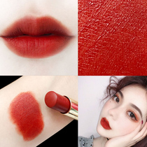 She has a clear clearance tasu matte velvet velvet lipstick parity niche brand female Cinnabar Orange Rotten Tomato