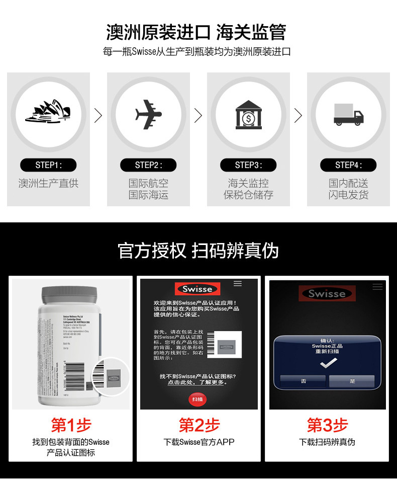澳洲进口 swisse 儿童 深海鱼油咀嚼胶囊 90粒 助力眼脑发育 图11