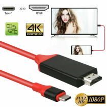 Type C to HDMI HD adapter cable Suitable for MacBook S8 converter HDMI mobile phone computer same screen cable