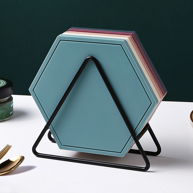 Silicone Heat Insulation Mat, Light Luxury Dining Table Mat, Anti-Scalding Casserole Mat, Coaster, Bowl Mat, Dish Mat, Nordic Plate Mat, High Temperature Resistant Dining Mat