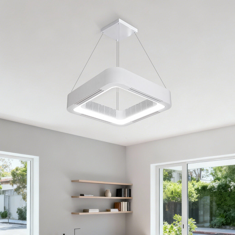 Full-Spectrum Cross-Border Bladeless Fan Light, Simple Invisible Bedroom Ceiling Inverter Fan Light, 110V Ceiling Fan Lighting Fixture Full-Spectrum Cross-Border Bladeless Fan Light, Simple Invisible Bedroom Ceiling Inverter Fan Light, 110V Ceiling Fan Lighting Fixture