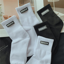 4 pairs of mens short tube socks cotton spring and summer thin breathable black and white socks deodorant boat Socks boys football sports socks