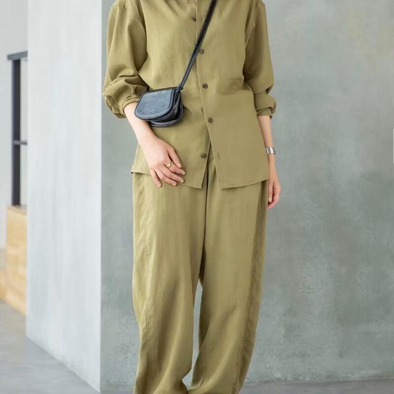 [Clearance] Japanese Version in Stock Uniqlo Collaboration Women's Shirt Long-Sleeve Blouse Thin Jacket 471301