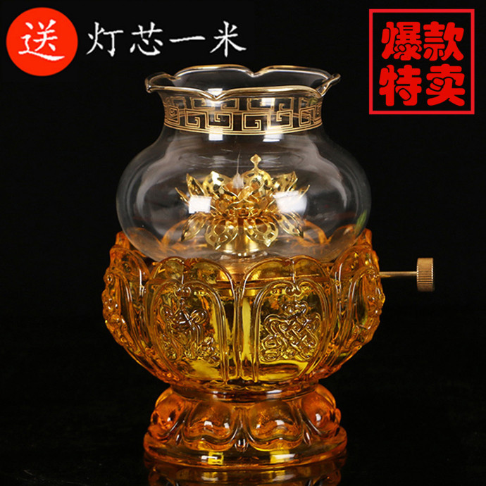 Buddha lamp candlestick for Buddha Flower wind resistance oil lamp for lampBuddha lamp for lamphopper lamp