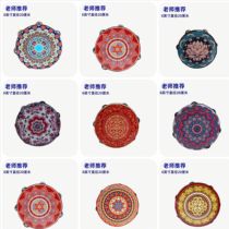 Hand-cranked tambourine Xinjiang Uyghur tambourine flying dance props small tambourine for kindergarten