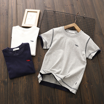 Summer clearance ~ childrens short-sleeved T-shirt boys tide 2020 Summer new cotton Korean version of loose middle-aged children