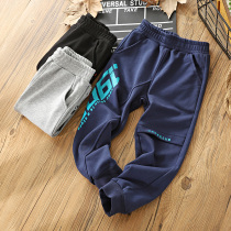 Boys wear pants 2020 Autumn new cotton sweatpants in children Korean tide children elastic casual trousers