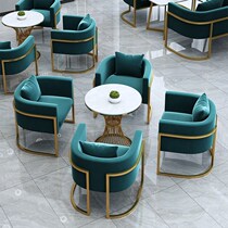 Lilchen in talks with table and chairs combined light and luxurious floor Negotiating Hotel Business Guests Reception Small Round Table One Table Four Chairs