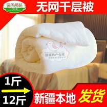 Xinjiang long-staple cotton quilt air conditioning by winter quilt spring quilt Golden Populus euphratica lasagna without net quilt