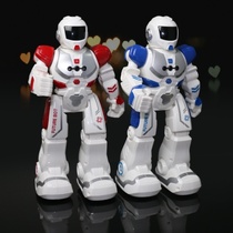 Remote control intelligent robot toy gesture sensing programming singing English boy 3-4-5 birthday gift