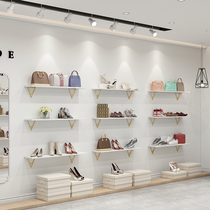 Shoe shop shoe rack clothing store bag rack shop commercial Wall shoe shelf childrens shoes display rack multi-layer shelf