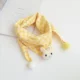 HC Плейд-треугольник Scarf-Bright Yellow White Rabbit