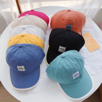 Childrens hat Han Fan Smiling Face Spring and Autumn Cap Men and womens personality travel sun hat baby baseball cap tide
