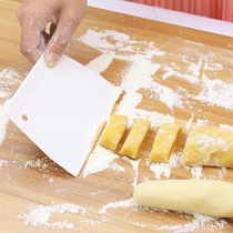 Dough cutting scraper cutting knife plastic knife scraping panel size kitchen household baking noodle tools