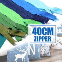 Holding Pillow Invisible Zipper 40cm White Thickened Cushions Pillowcase Shadow Zipped Clothes Zipper Accessories Diy Sewing