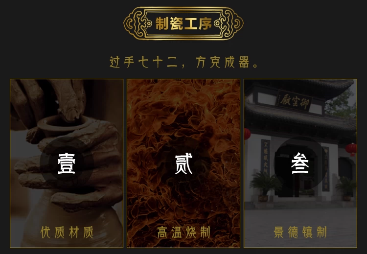 Jingdezhen 1 kg gốm trang trí nhà 3 kg cá sen trống rỗng chai rượu vang 10 kg lọ với bình cá