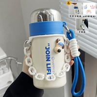 Синий портативный браслет, наклейка, 350 мл, 3D