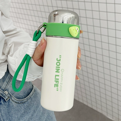 Высококачественный портативный милый детский стакан из нержавеющей стали, коллекция 2023