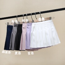  New autumn childrens clothing girls  uniform skirt Childrens pleated skirt ins Middle school childrens student college style culottes