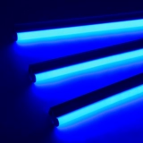 Синяя атмосферная линейная лампа, флуоресцентный светодиодный заполняющий свет