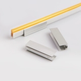 Силиконовая светодиодная лента, аксессуар, светильник, прозрачная лампа, 12v, канавка